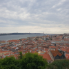 Image of the city of Lisbon and the tagus river